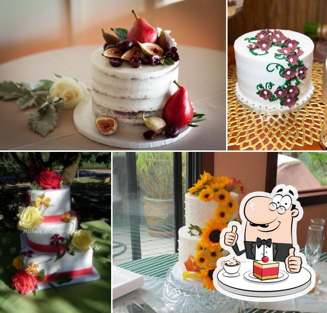 Michele's Corner Wedding Cakes offers a range of desserts