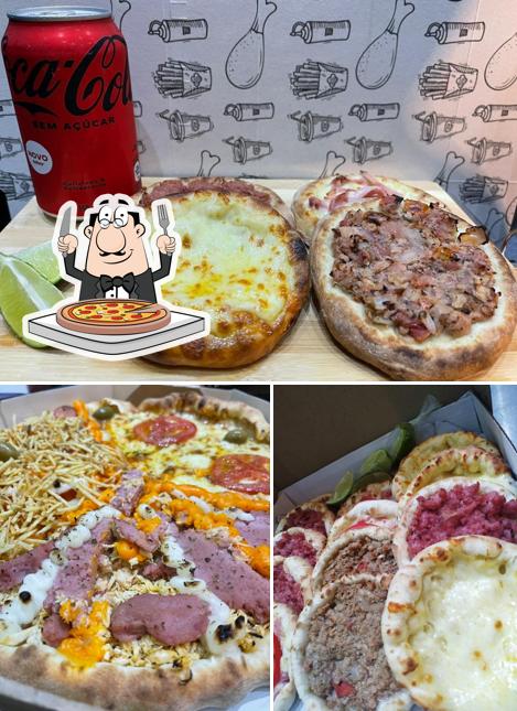 Escolha diversos estilos de pizza