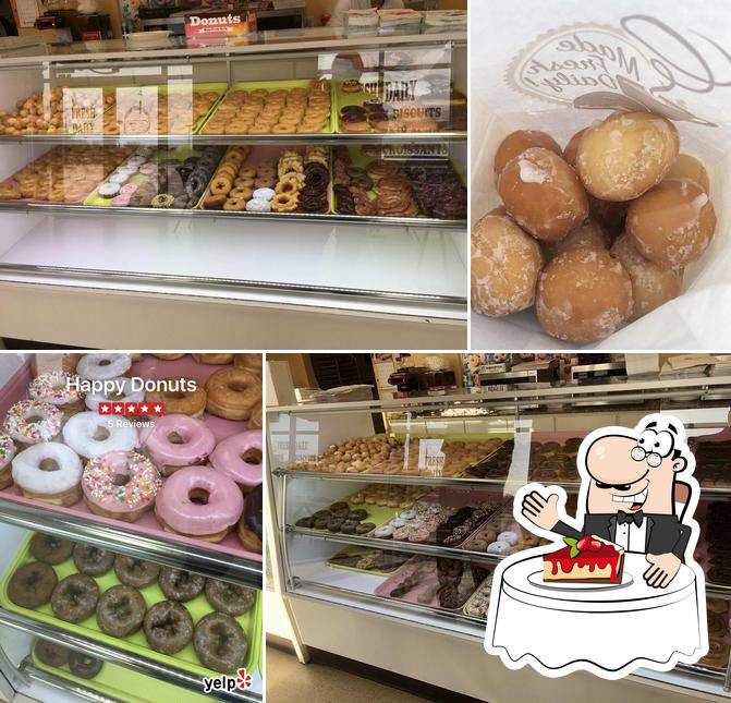 Happy Donuts 5780 Walden Rd 101 in Beaumont Restaurant menu