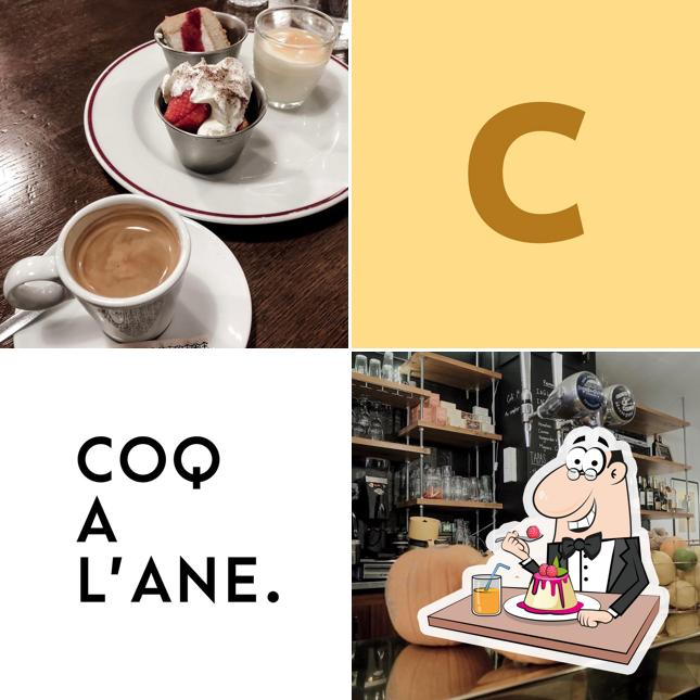 Coq à L'Âne serves a number of desserts