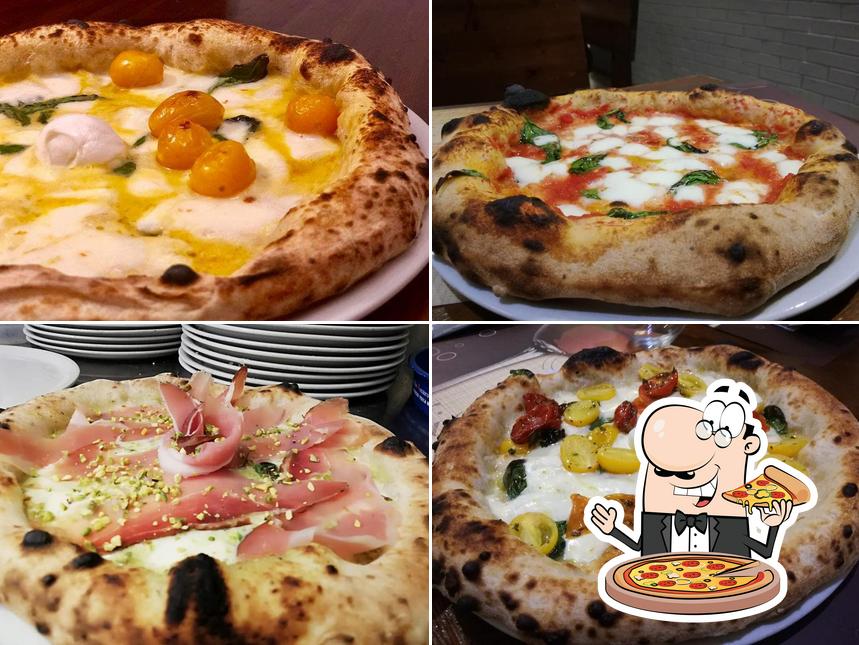 Prenditi tra le molte varianti di pizza