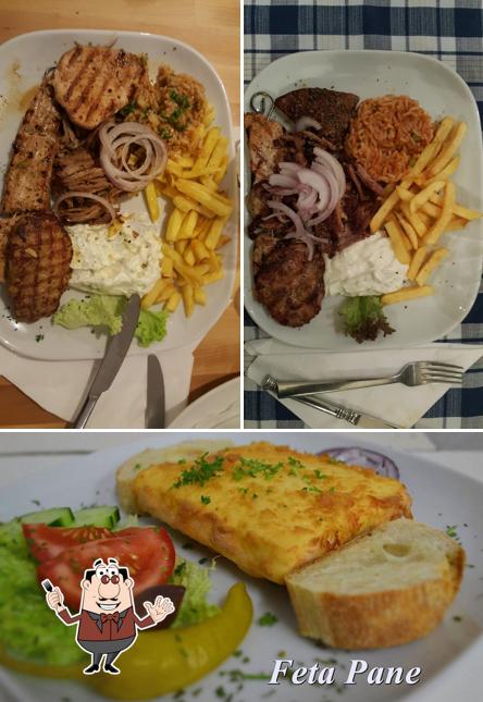 Essen im Taverna Xenios