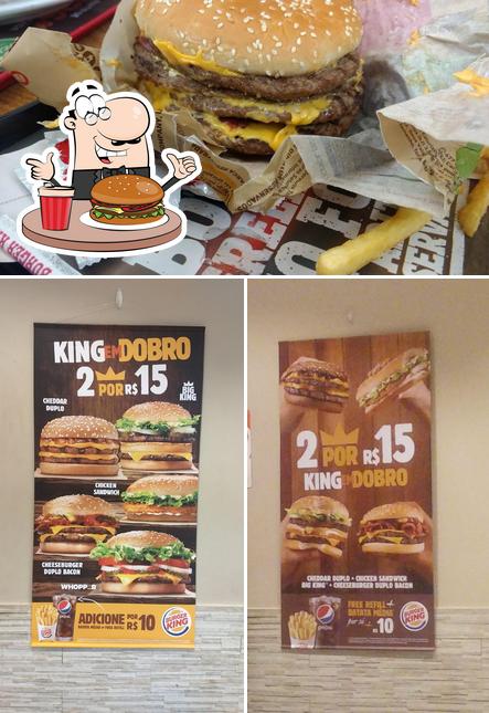 Consiga um hambúrguer no Burger King