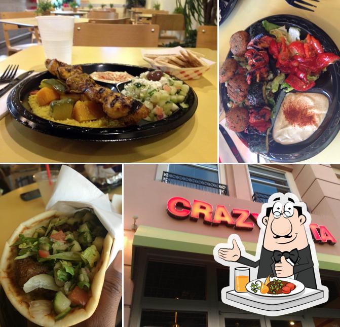 Meals at Crazy Pita Rotisserie & Grill