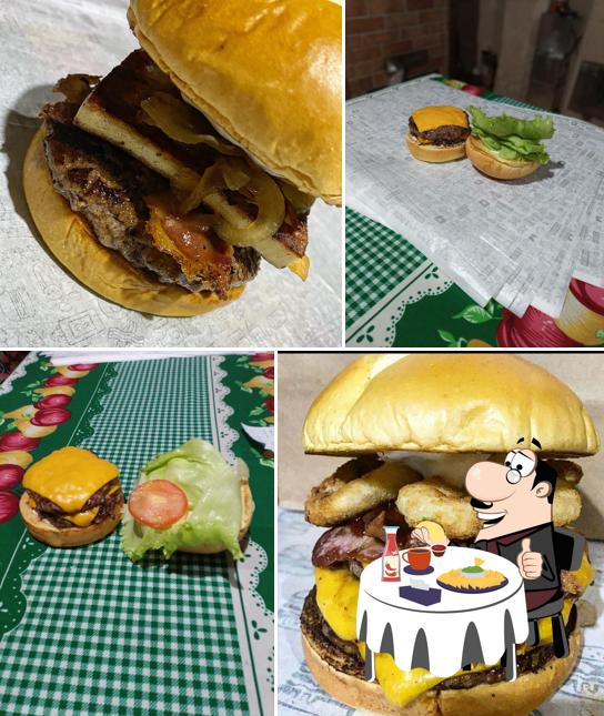 Delicie-se com um hambúrguer no Parque Burguer