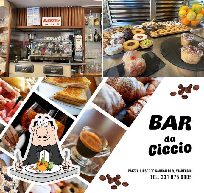 Questa è la foto che presenta la cibo e bevanda di BAR DA CICCIO