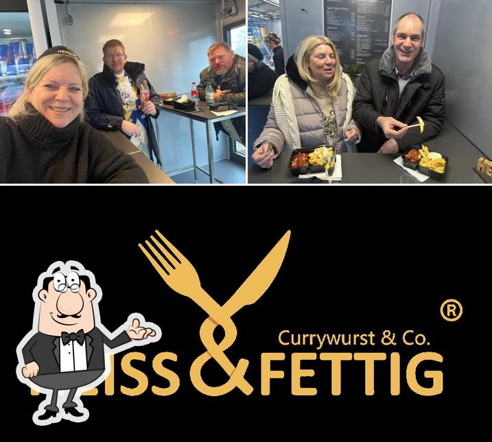 Die Inneneinrichtung von Imbiss am Hornbach Heiss & Fettig Currywurst & Co