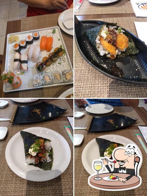 Comida em Maka sushi bar