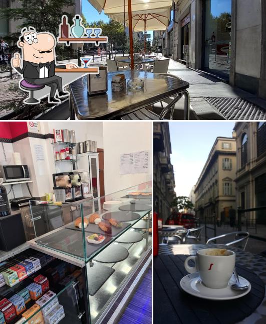 Gli interni di Caffè Carlo Alberto