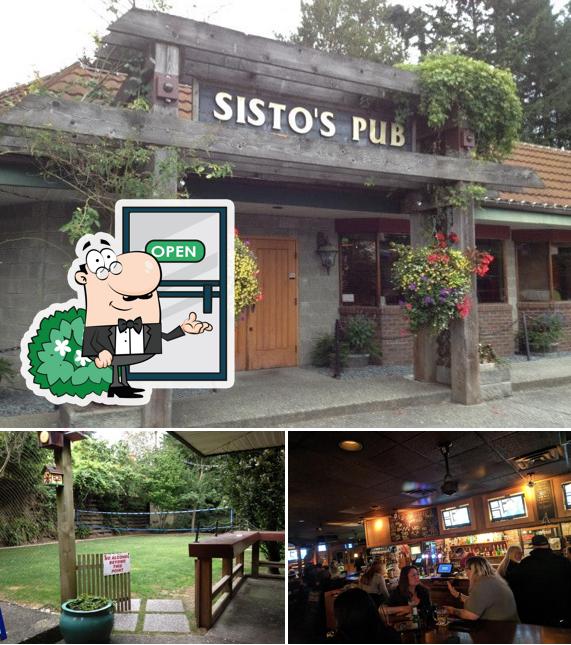 L'extérieur de Sisto's Pub