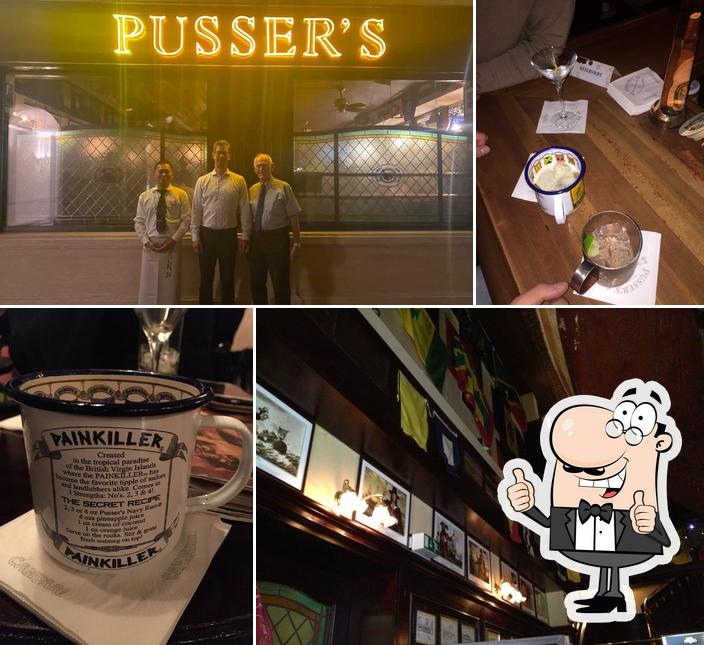 Снимок паба и бара "Pusser's"