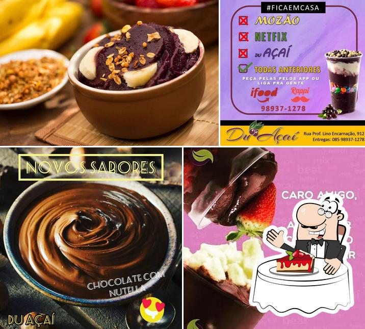 Du Açaí oferece uma escolha de pratos doces