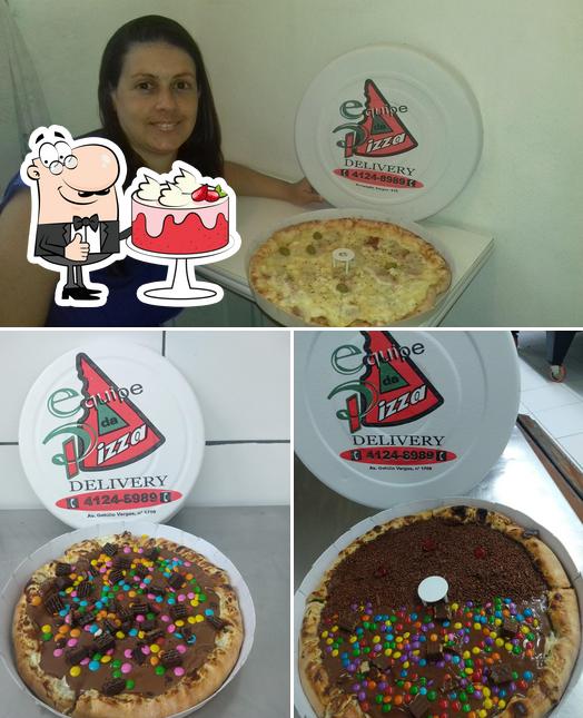 Look at the photo of Equipe da Pizza