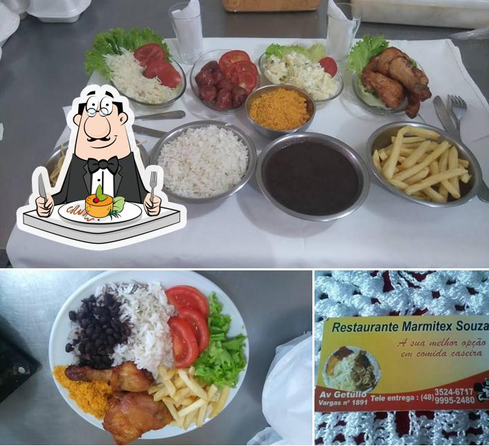 Comida em Restaurante Marmitex Souza