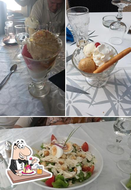 Hôtel Restaurant Du Parc propose une sélection de desserts