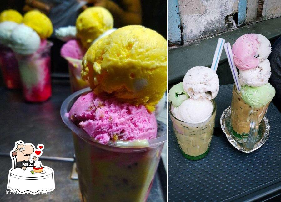 Hanumante Ice Cream serves a range of sweet dishes