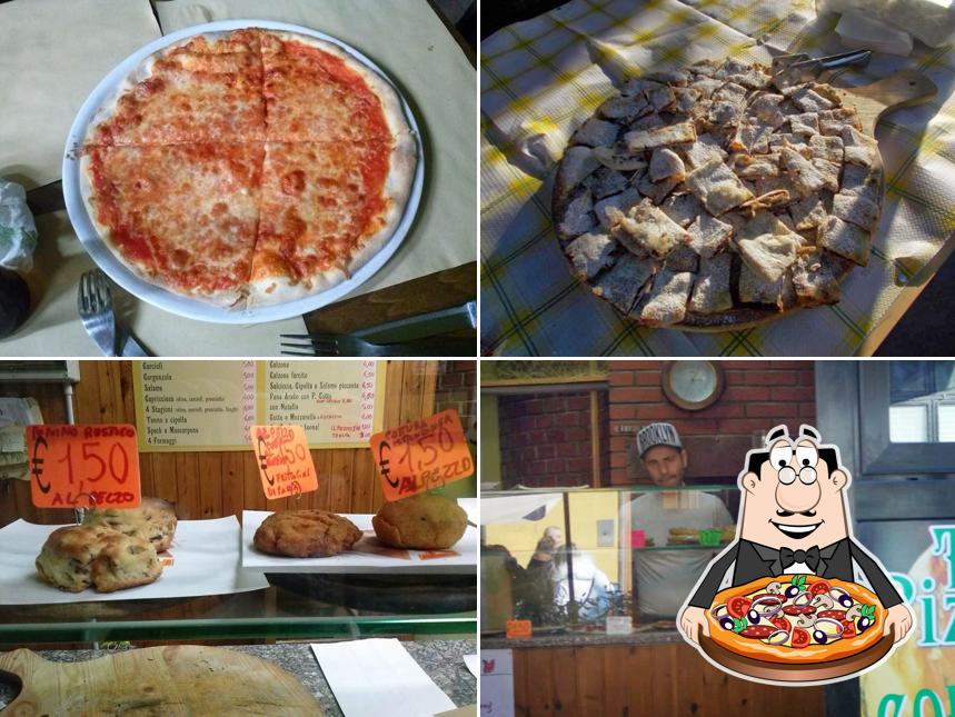 Scegli tra le svariate varianti di pizza