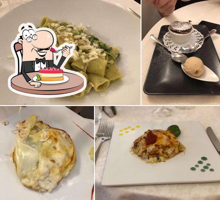 Ristorante Vittoria offre une sélection de plats sucrés