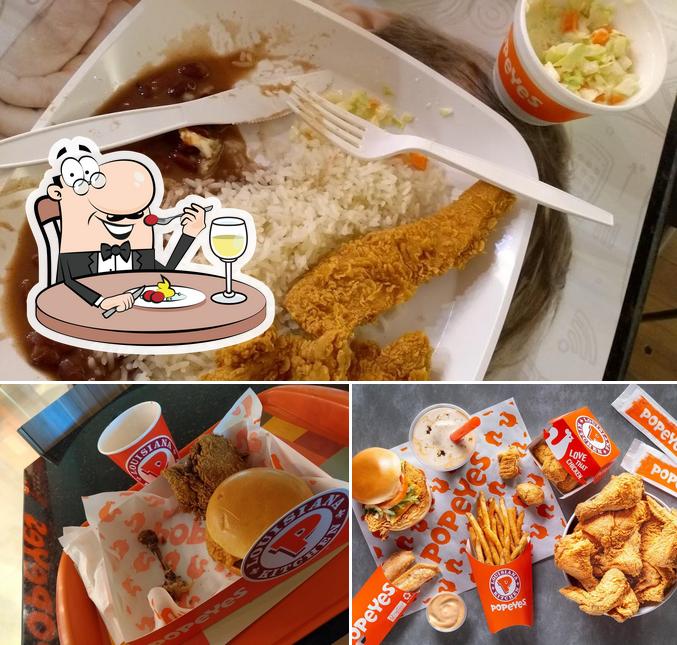 Comida em Popeyes Louisiana Kitchen