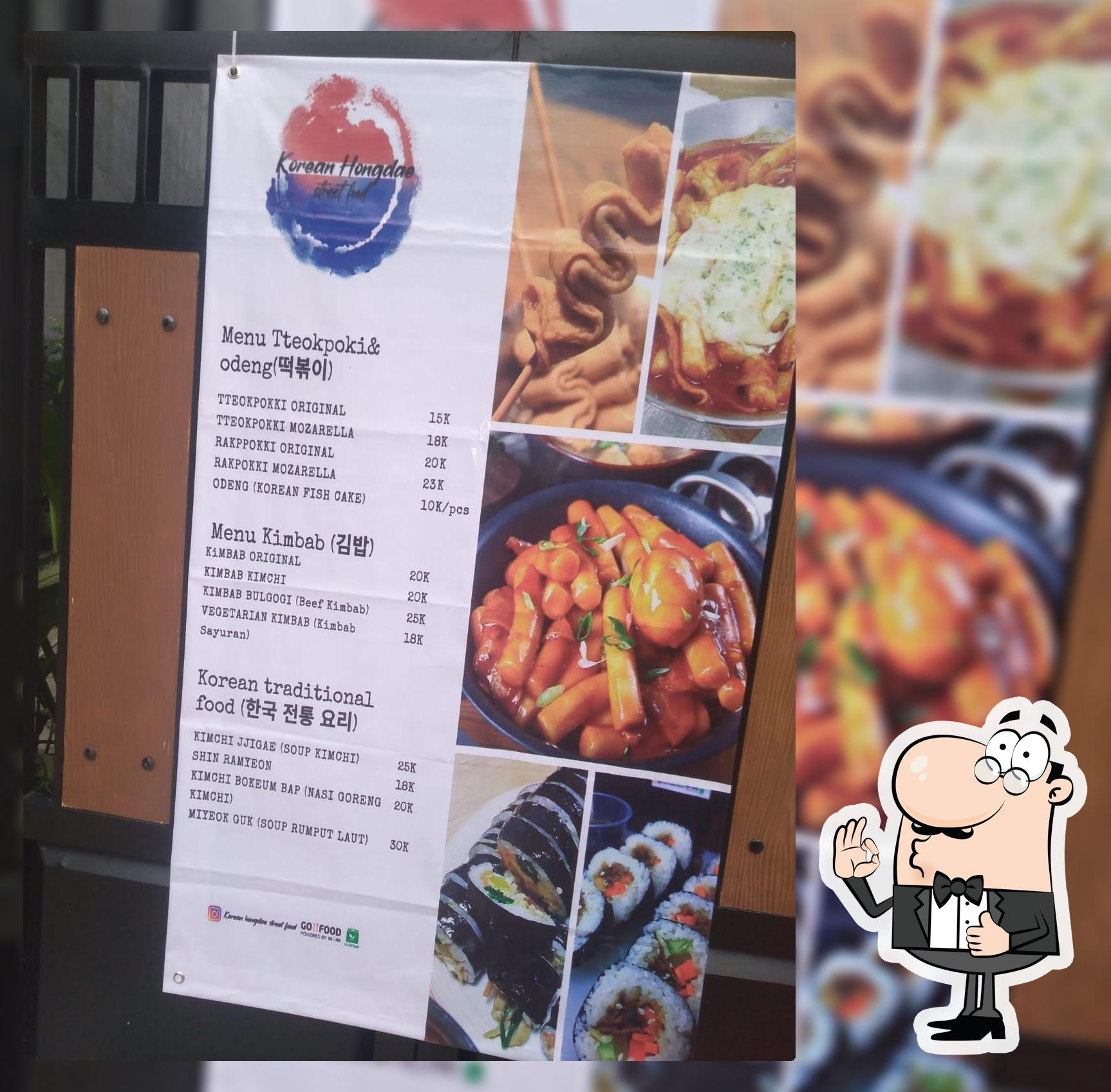 Korean Hongdae Street Food (Masineun Bunsik) Kp. Tipar restaurant, Depok