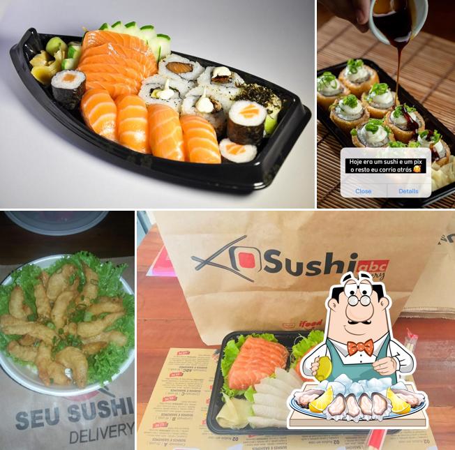 Ostras em Sushi Abc Delivery