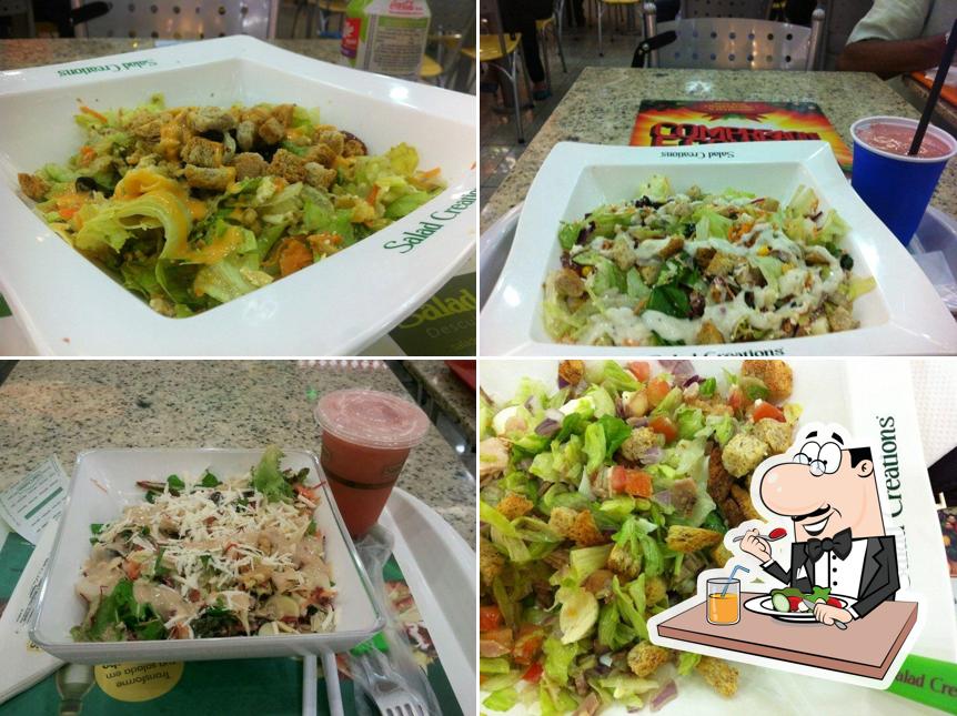 Comida em Salad Creations