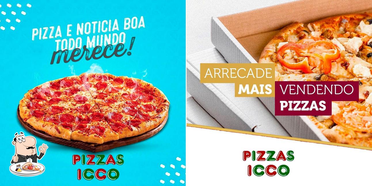 Escolha pizza no Pizzas Icco