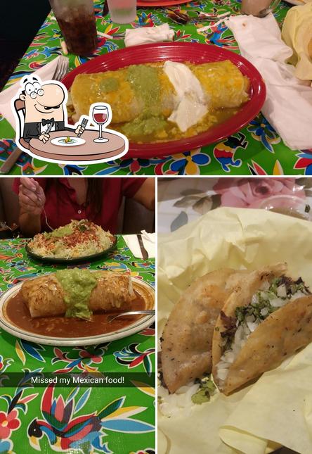 Food at Mexican Riviera Restaurant