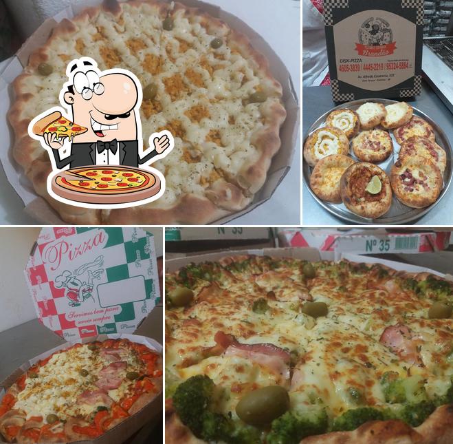 Escolha pizza no Pizzaria E Esfiharia Brandão