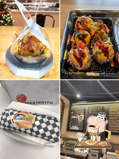 Nourriture à Makirrito Poke Bowl & Sushi Burrito