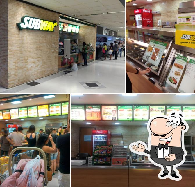 Look at the photo of Subway