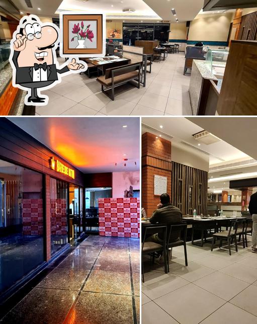 The interior of Barbeque Nation - Pathankot