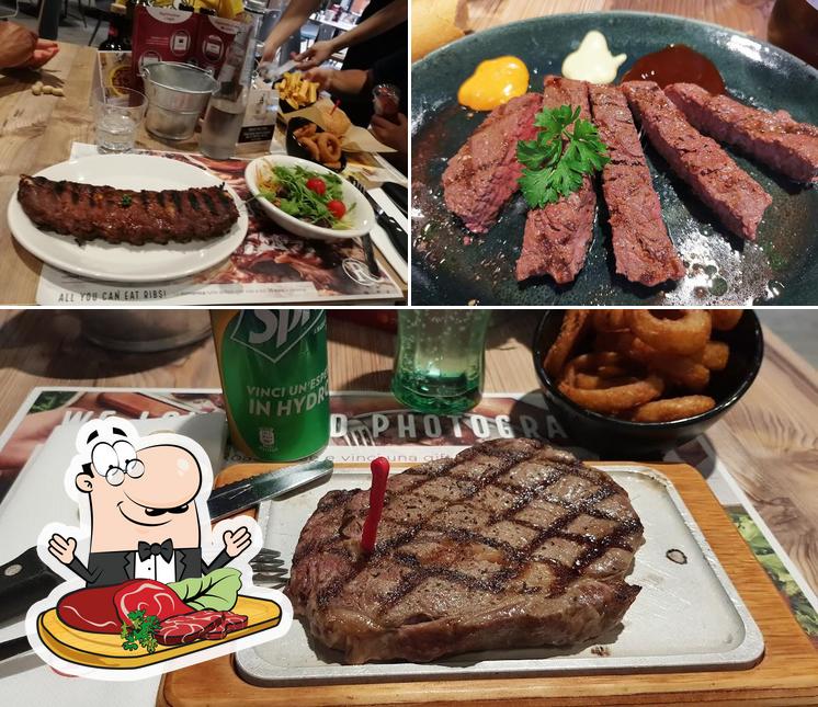 Prova i un pasto a base di carne a Roadhouse Restaurant Bellinzago Novarese