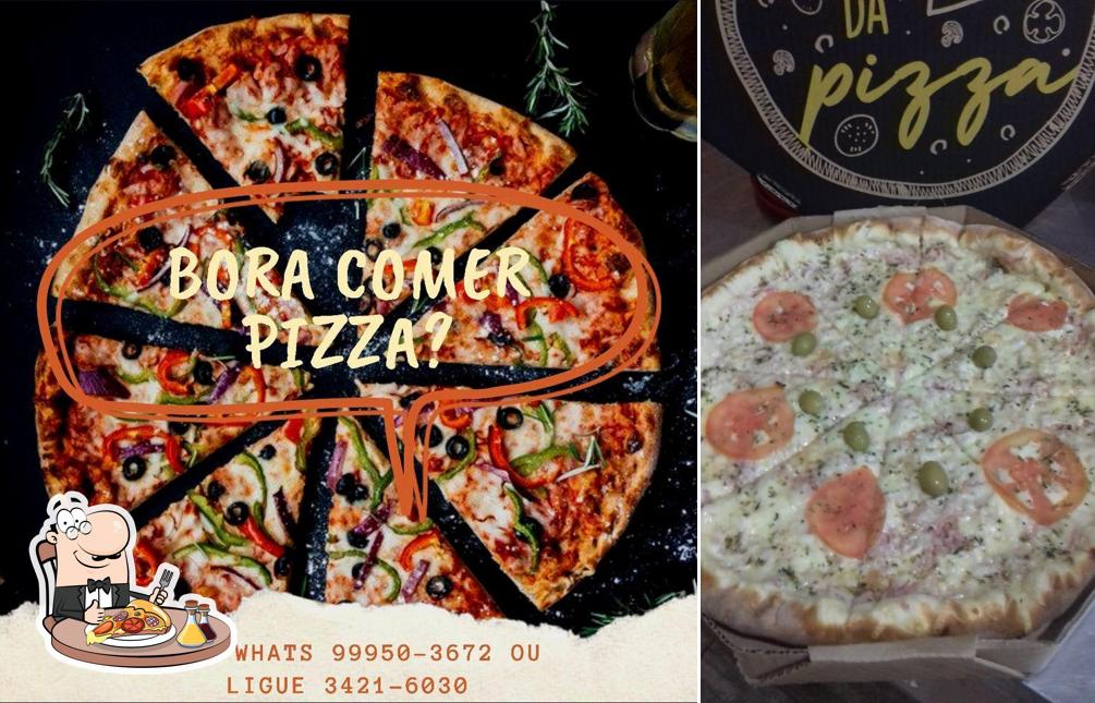 No Pizzaria Cristal Suprema, você pode pedir pizza