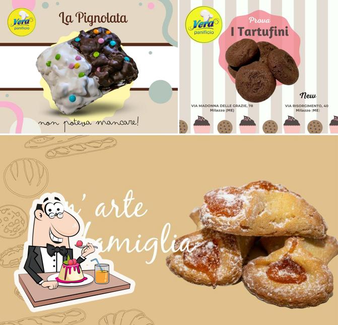 Panifico Vera - Milazzo offre une variété de desserts