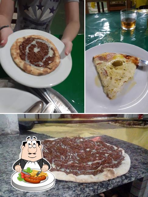 Comida em Pizzaria nonna 1