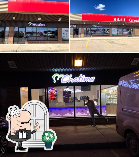 L'extérieur de Chatime