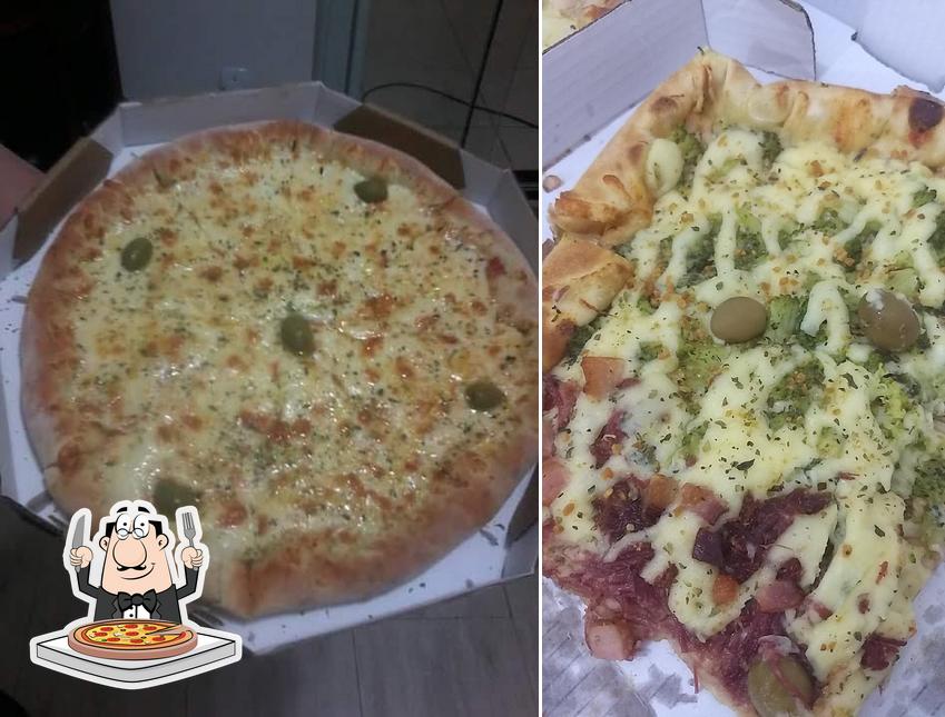 Consiga diversos estilos de pizza