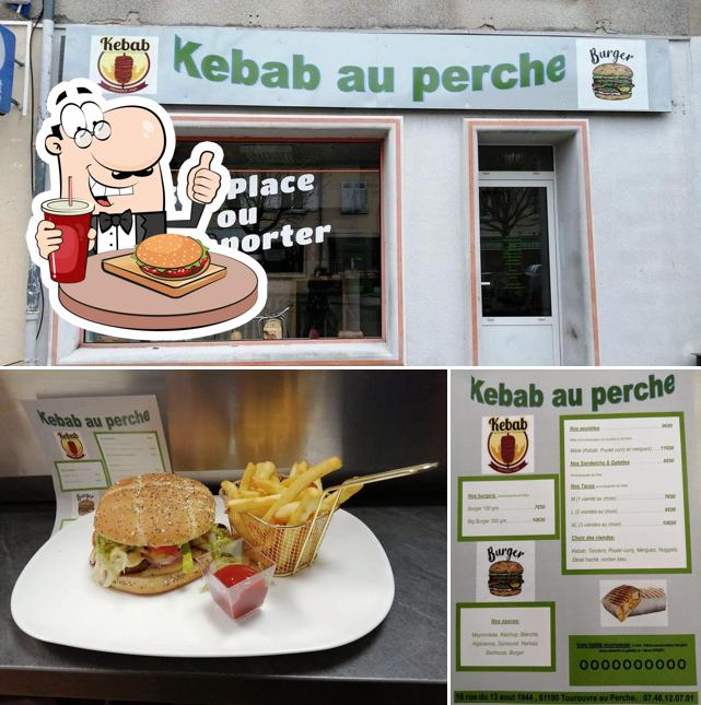 Commandez un hamburger à Maison Perchée