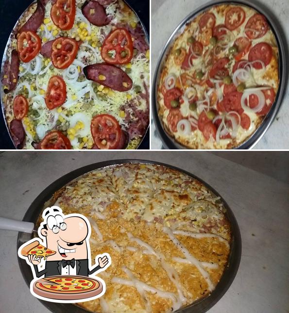 Experimente diferentes estilos de pizza