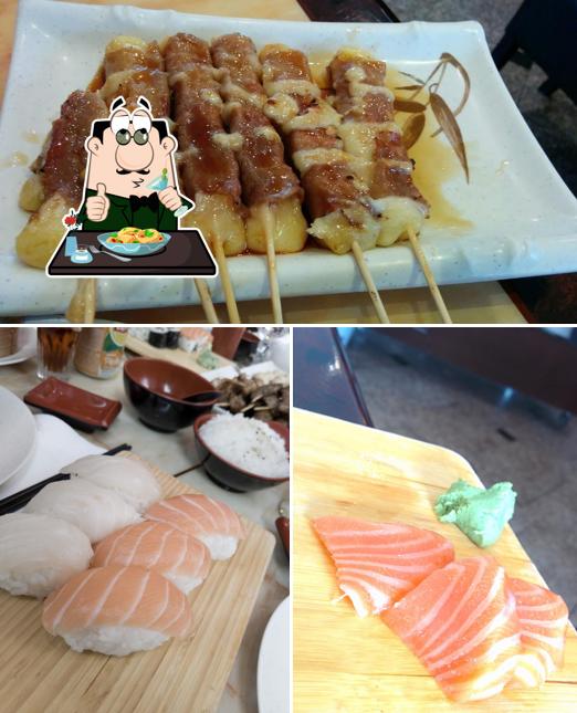 Plats à Tokyo Sushi