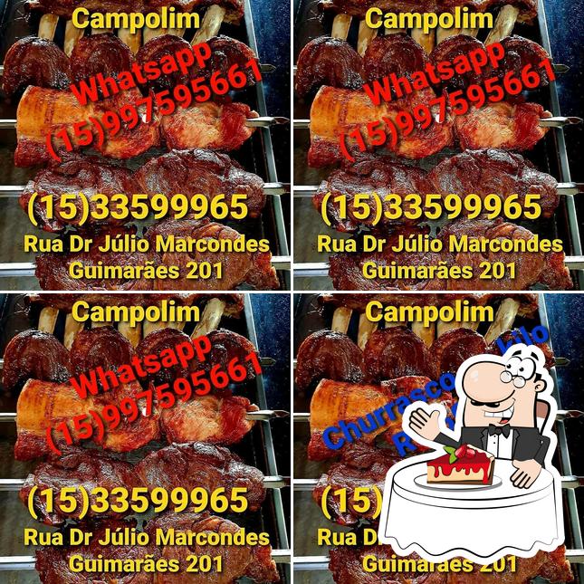 Filetto Grill Churrascaria oferece uma variedade de pratos doces