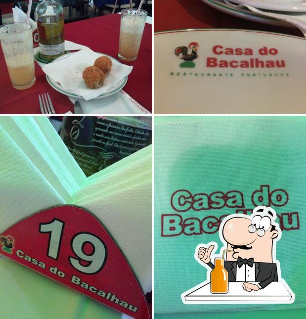 Desfrute de uma bebida no Casa do Bacalhau