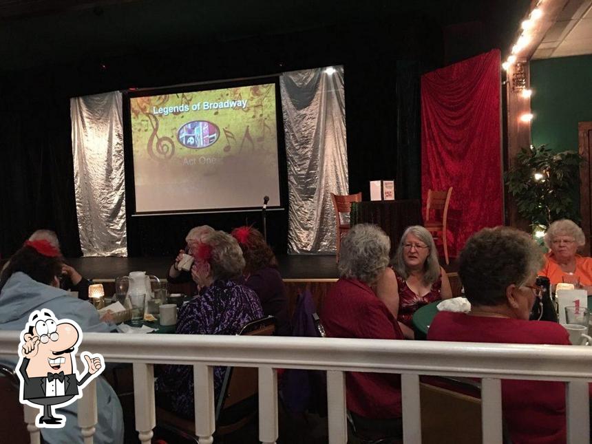 The interior of Station Dinner Theatre