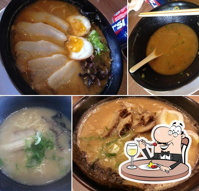 Food at Tonkotsu Ramen