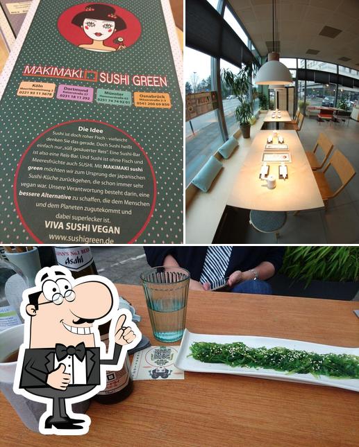 Взгляните на снимок ресторана "Maki Maki Sushi Green Köln Vegan Restaurant"
