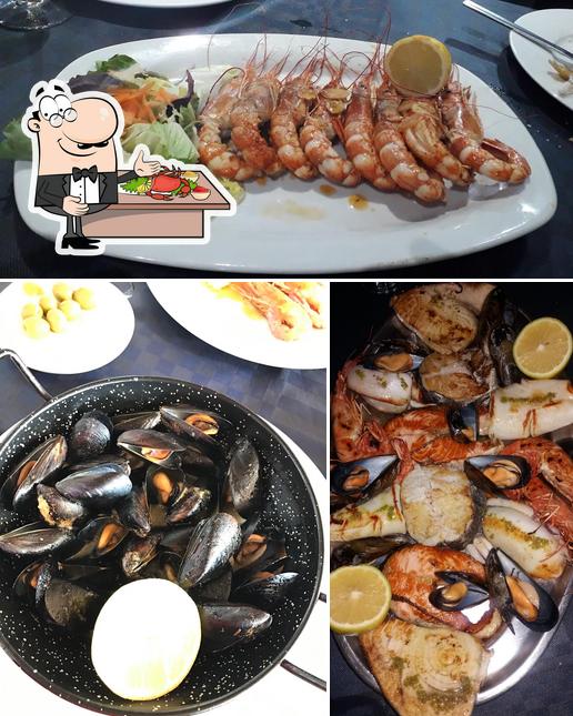 Закажите блюда с морепродуктами в "Restaurante Altamar"