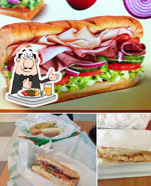 Comida em Subway