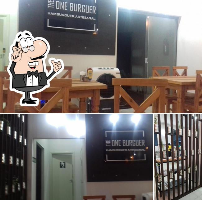 Veja imagens do interior do The One Burguer