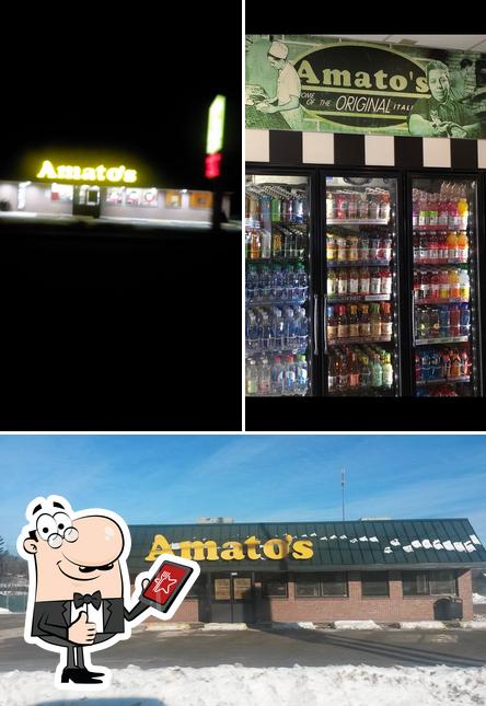 Here's a picture of Amato's Sandwich Shops